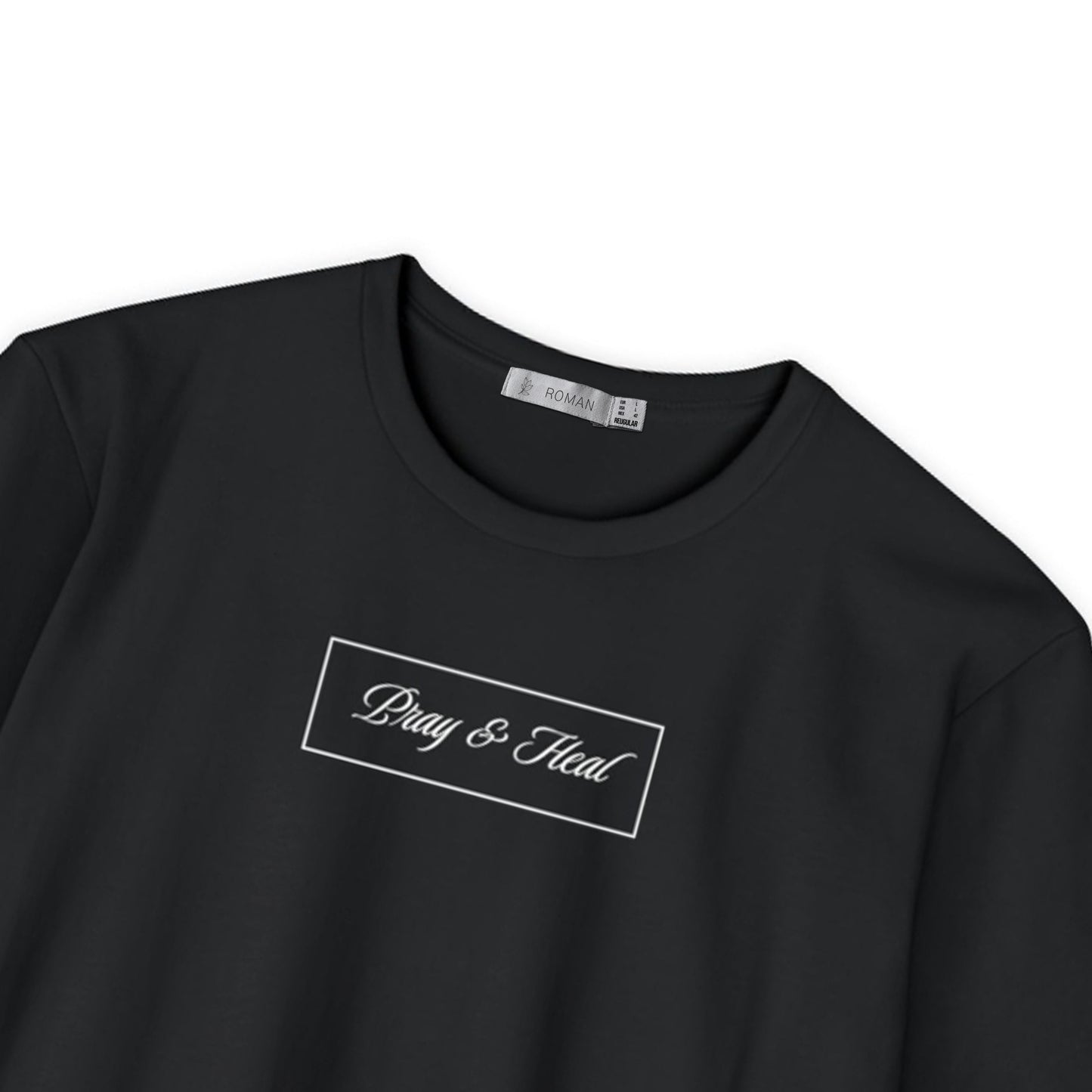 Pray and Heal Tee – Black