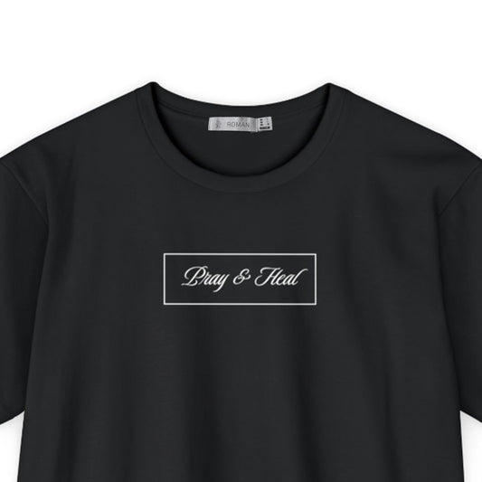 Pray and Heal Tee – Black